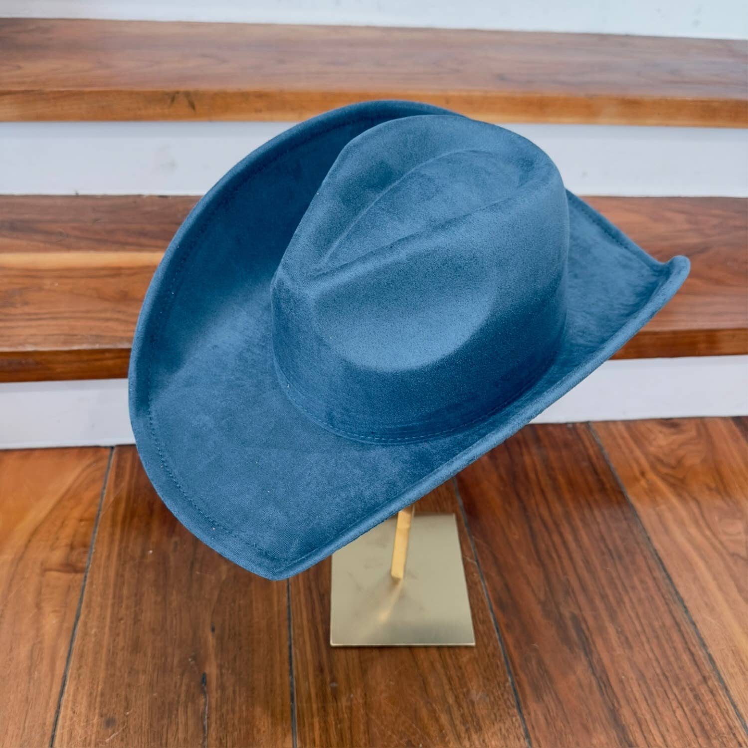 Bella Betty - Vente Chapeau de cowboy – femme - CHAPEAU DE COWBOY EN DAIM VÉGÉTALIEN19