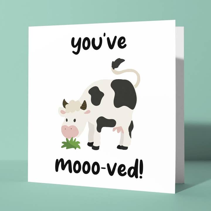 Mudaste-te - Cartão de Nova Casa por atacado de Peacock Printing