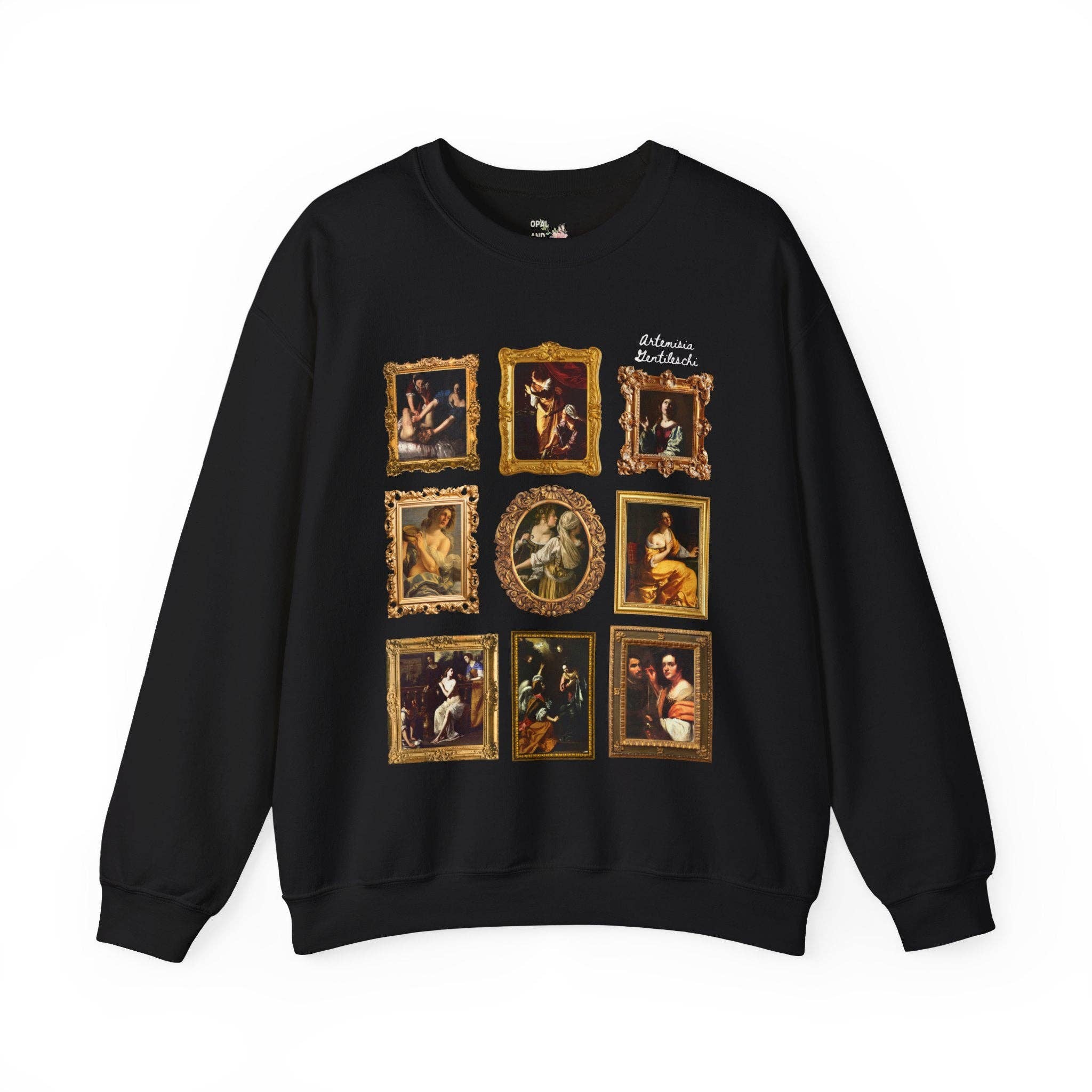 Opal and June - Wholesale Graphic Sweatshirt - Women's - Gentileschi Famous Paintings3