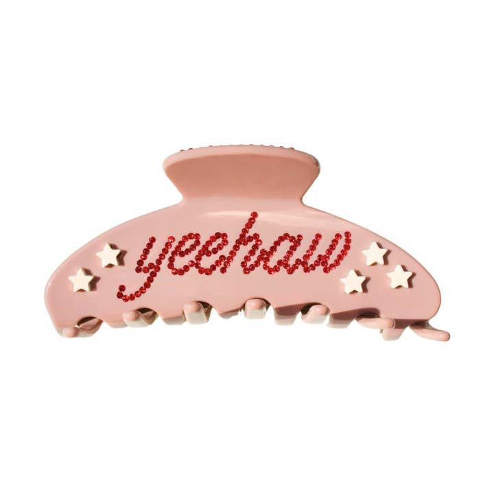 PINCE À CHEVEUX ARRONDIE - YEEHAW ! pour la vente par Beyond Scrunchies