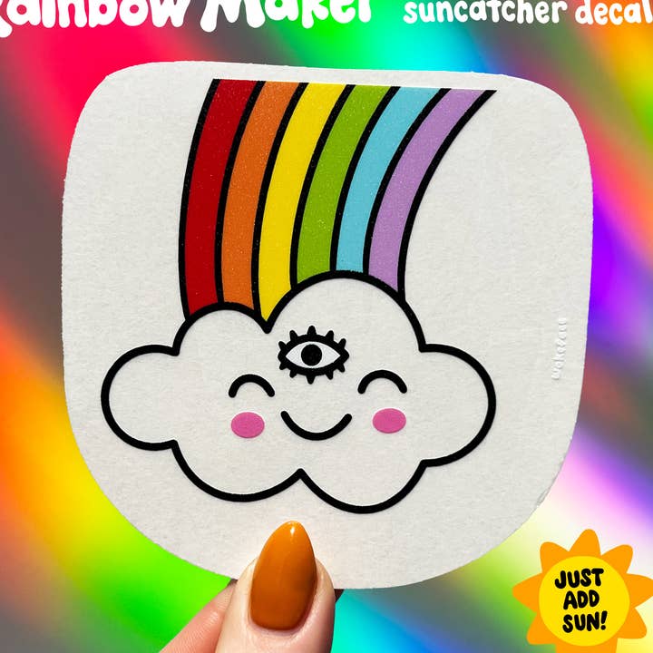 Suncatcher - Happy Rainbow per la vendita all'ingrosso da parte di Wokeface