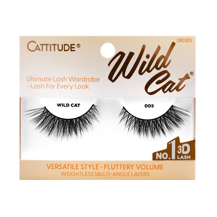 CATTITUDE Cils - Chat Sauvage (005) pour la vente par EBIN NEW YORK