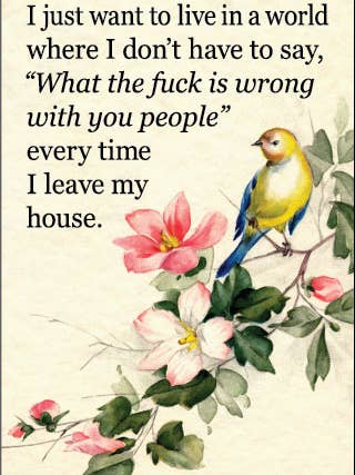 MAGNET: I just want to live in a world where for wholesale by Ephemera