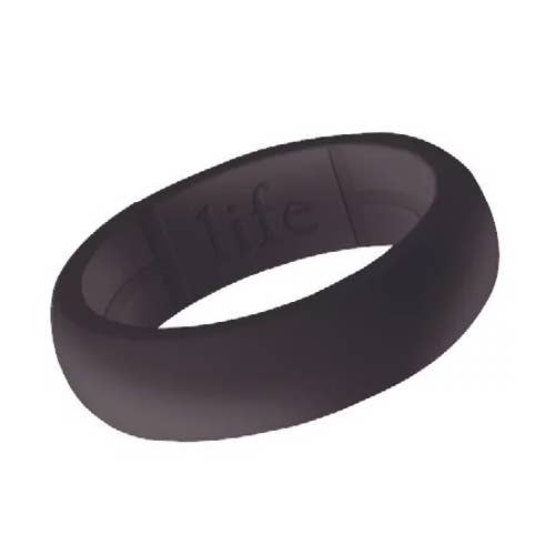 Life Rings - Wholesale Band/Stacked Ring - Women’s Silicone Ring- Black