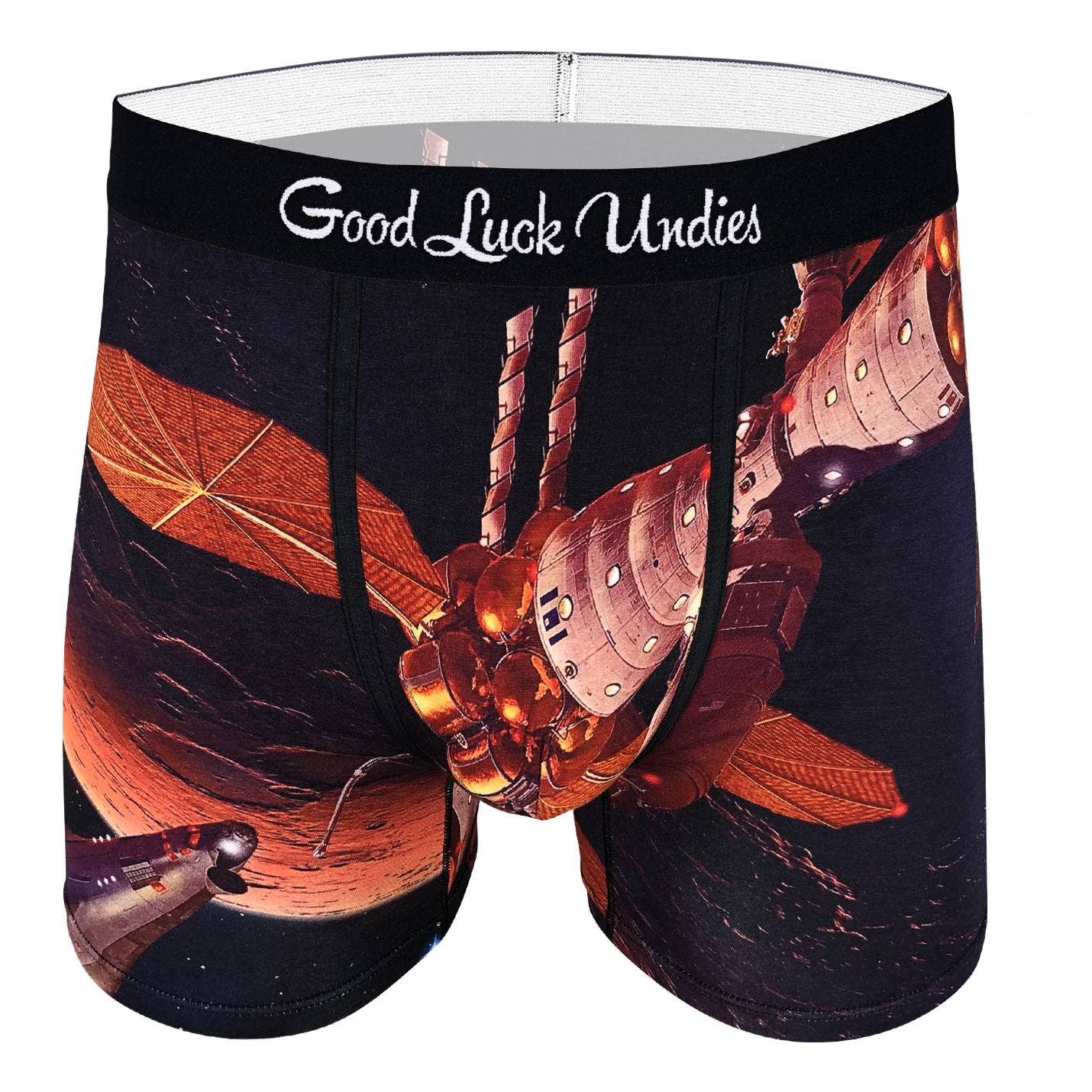 Good Luck Sock - Wholesale Underwear - Men's - Men's Mars Space Station Underwear [CLEARANCE]0