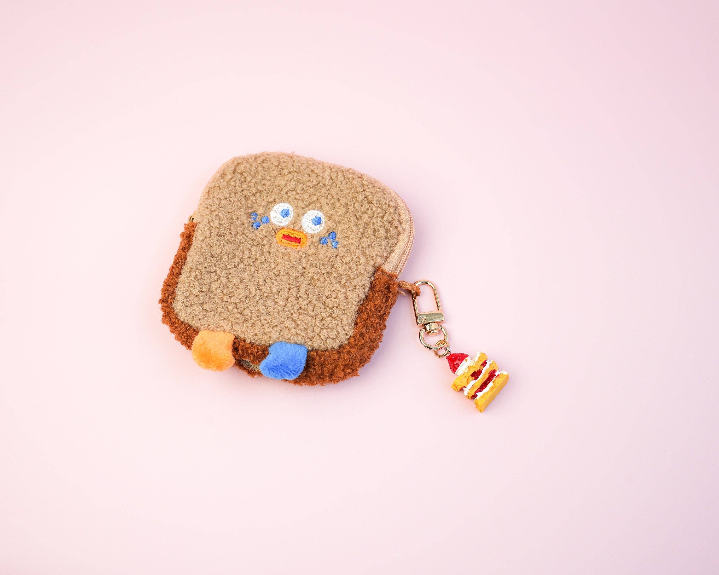 Mini Story Co – Porta-chaves - Mulher por atacado – Chaveiro Bolo de Morango6