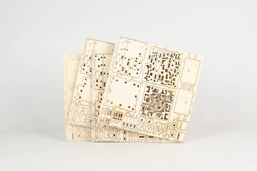 NKD Puzzle - Vendita all'ingrosso Puzzle - Adulti - Scatola rompicapo per costruire e risolvere «SILVER CITY»6