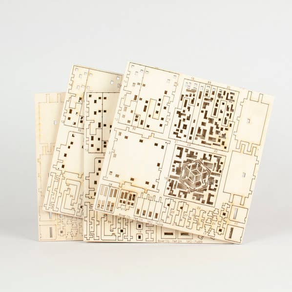 NKD Puzzle - Vendita all'ingrosso Puzzle - Adulti - Scatola rompicapo per costruire e risolvere «SILVER CITY»6