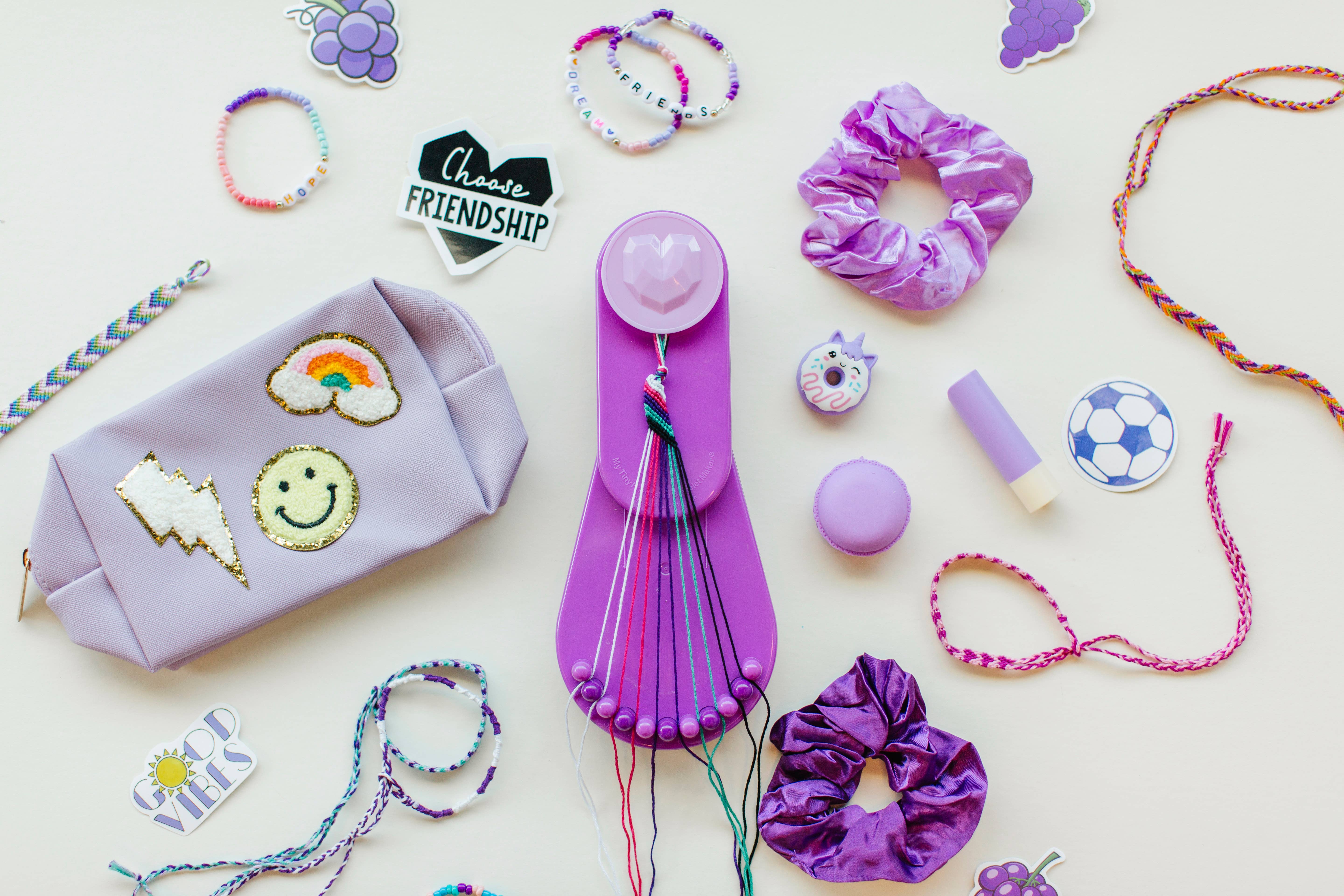 Choose Friendship - Wholesale DIY Jewelry - Kids - My Tiny Friendship Bracelet Maker Craft Kit - Gift for Girls7