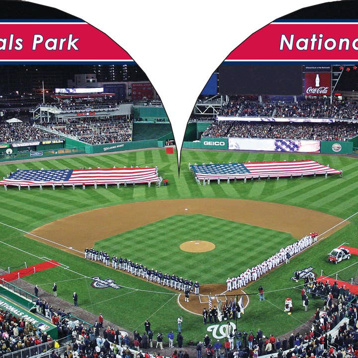 Michaelson Entertainment-Childrens Sports Board Books & Toys - Wholesale Book - Kids - Washington Nationals 101: A Kids Book on Baseball History