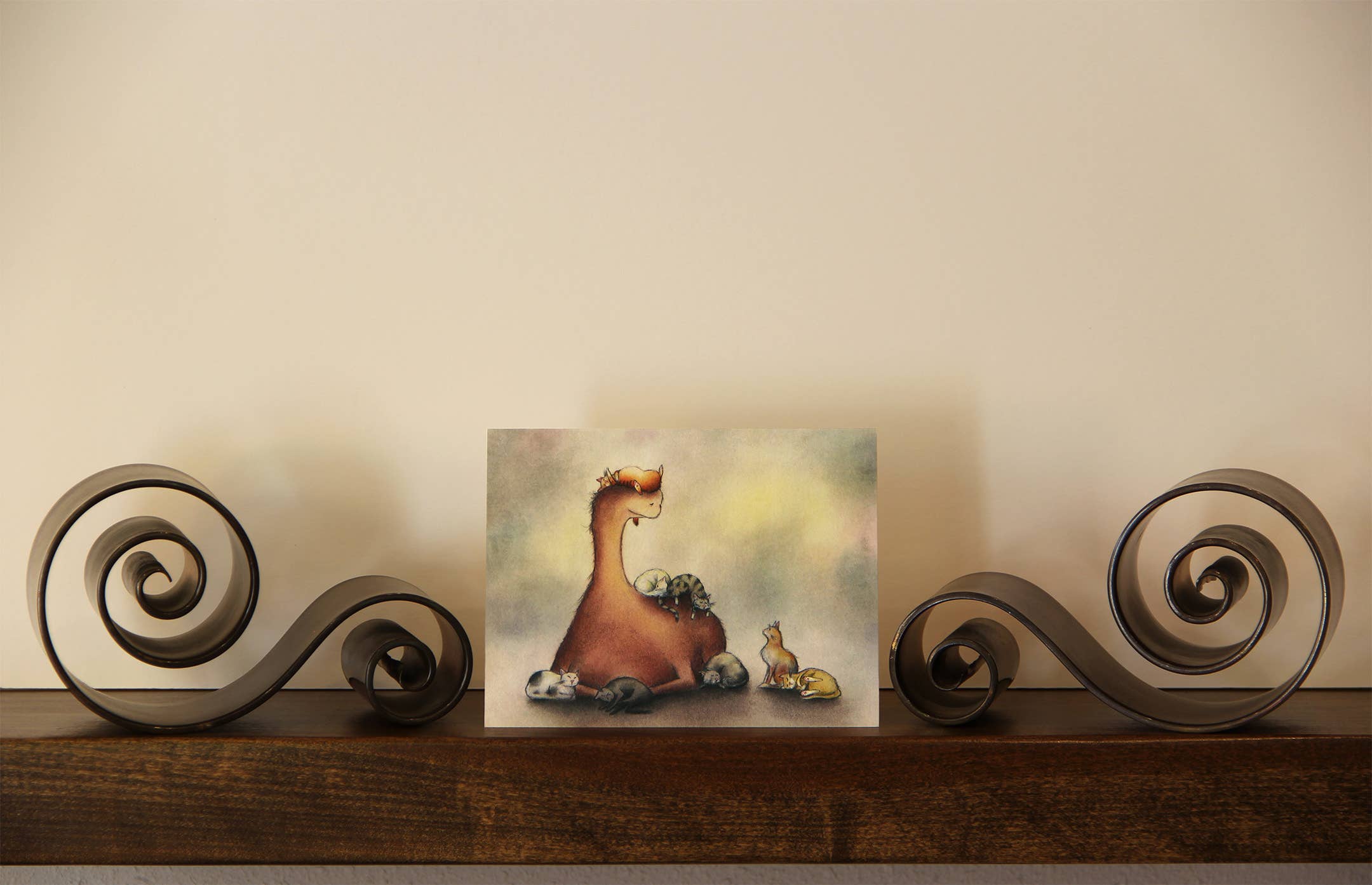 Obsolete World - Wholesale Everyday Greeting Card - They Were A Strange Company2