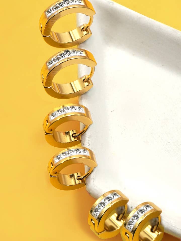 TRIO IMPERMEÁVEL EM AÇO INOXIDÁVEL 18K SEM MANCHAS | 40E452 por atacado de JOSSLYN by wall to wall