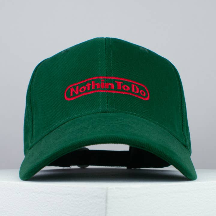NothinToDo / Nintendo Baseball Cap - Brand Twisters for wholesale by Hatty Hats Embroidery