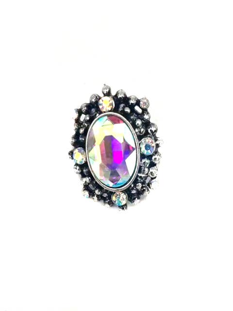 Anello elastico con concho di cristallo occidentale per la vendita all'ingrosso da parte di Snowing West