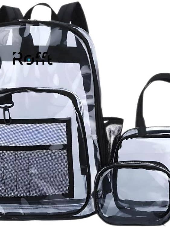 Marca ROFFT: Juego de 3 piezas transparentes de alta resistencia con P transparente para venta al por mayor de ROFFT USA LLC