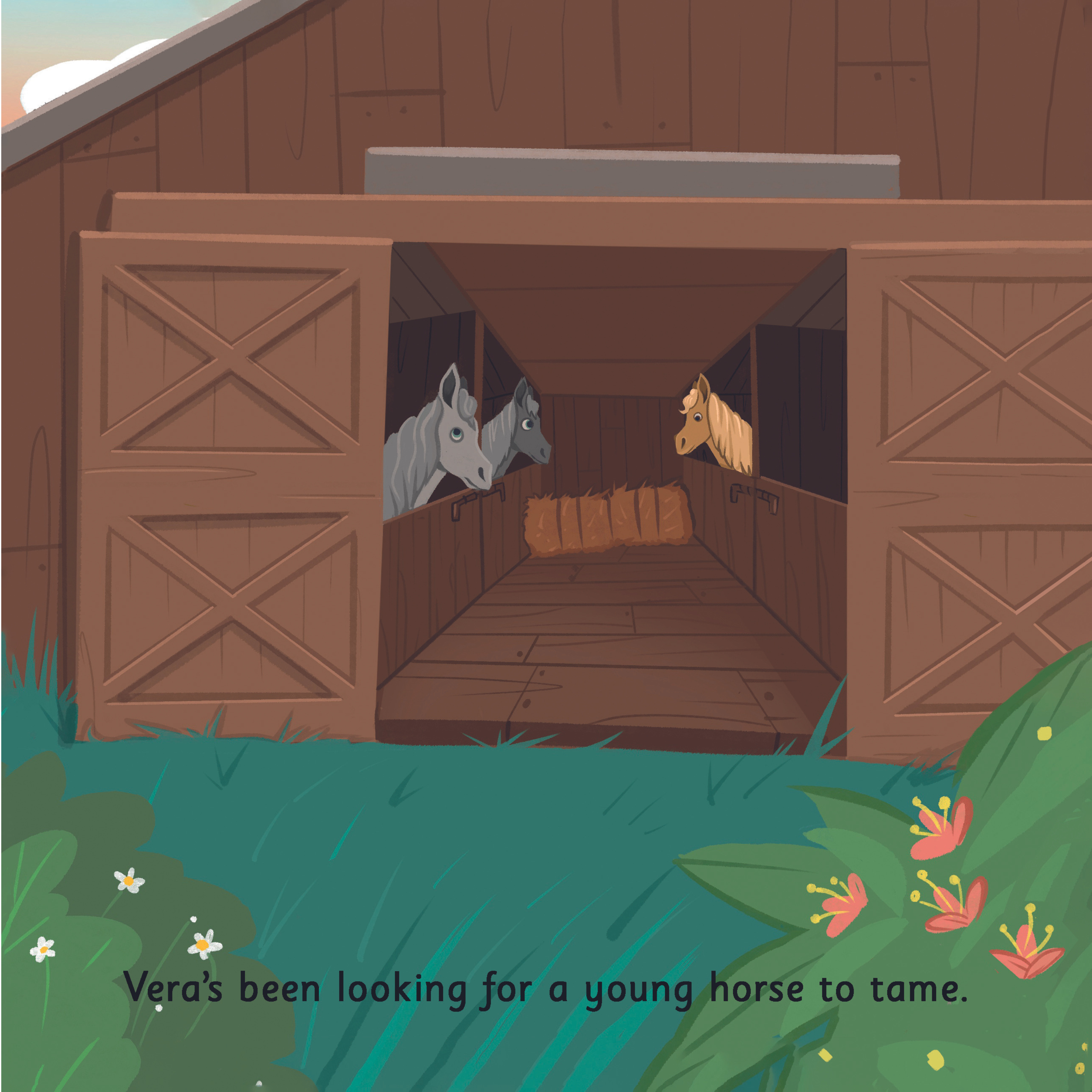 Buckaroo Beau Books - Wholesale Early Reader Book (6-8) - Hardcover: Vera Vaquera Gets a New Horse4