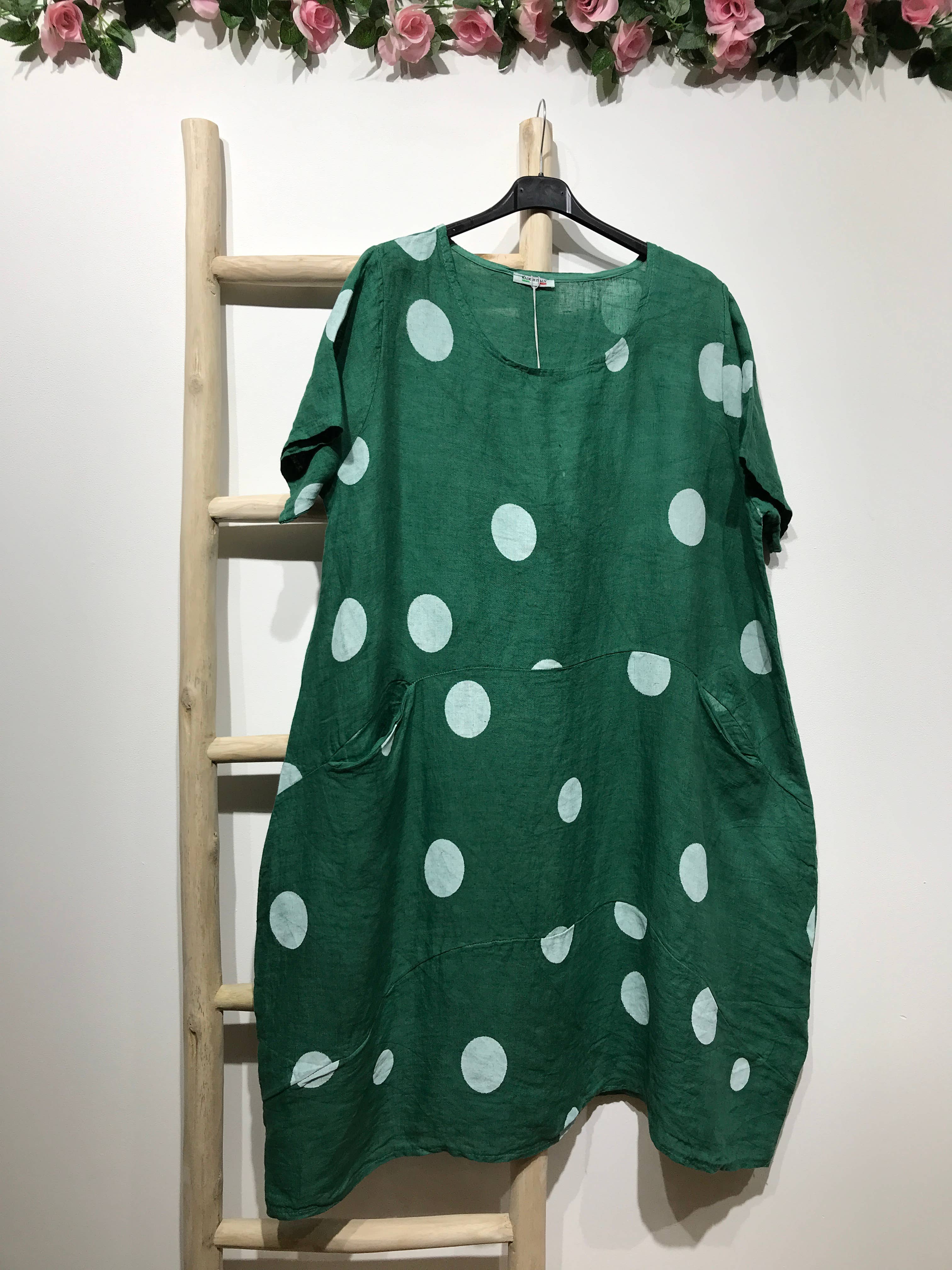 LINEN & COTTON HOUSE - Wholesale Dress - Women's - LINEN DRESS. 17600 SPRING SUMMER CLOTHING5