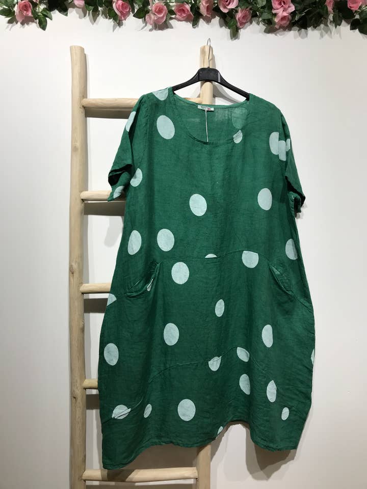 LINEN & COTTON HOUSE - Wholesale Dress - Women's - LINEN DRESS. 17600 SPRING SUMMER CLOTHING5