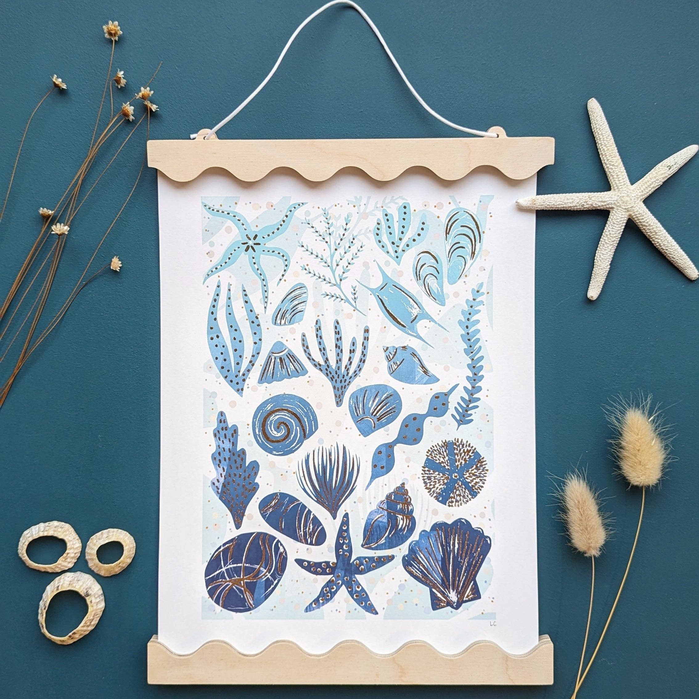 Slow Sunday - Wholesale Picture Frame - Playful Magnetic Print Frames - Wavy, Scalloped or Zig-Zag3