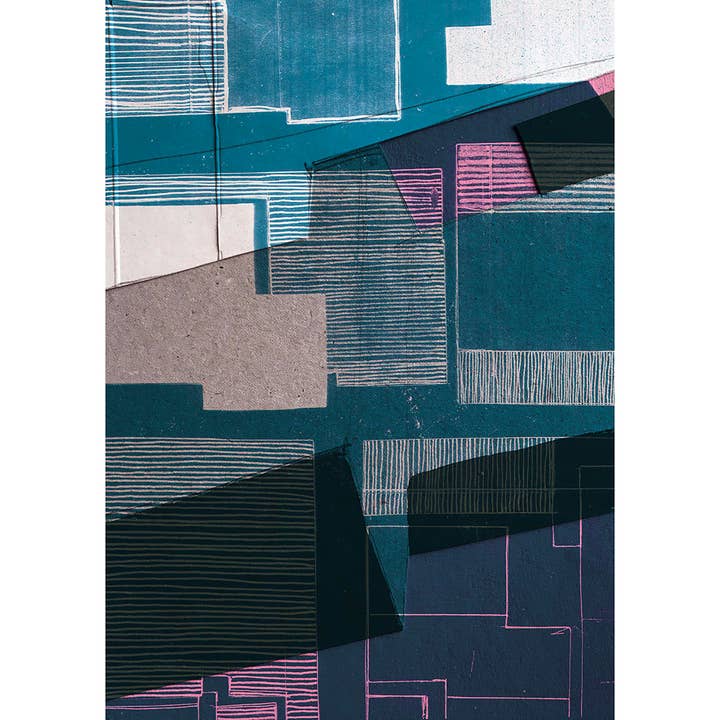 Blueprint 05 Any Occasion A6-notitiekaart voor wholesale door heraldblack