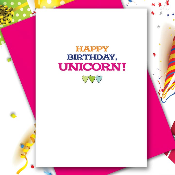 Peachy Kings / Kweer Cards – Großhandel Geburtstagskarten – Gay Unicorn Geburtstags-Grußkarte (Queer, LGBTQ)