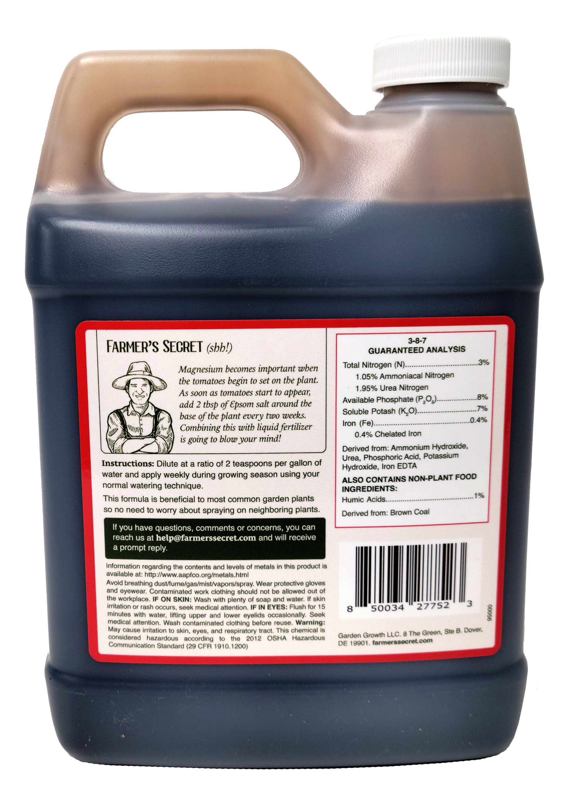 Farmer's Secret - Wholesale Fertilizer - Tomato Booster 32oz1