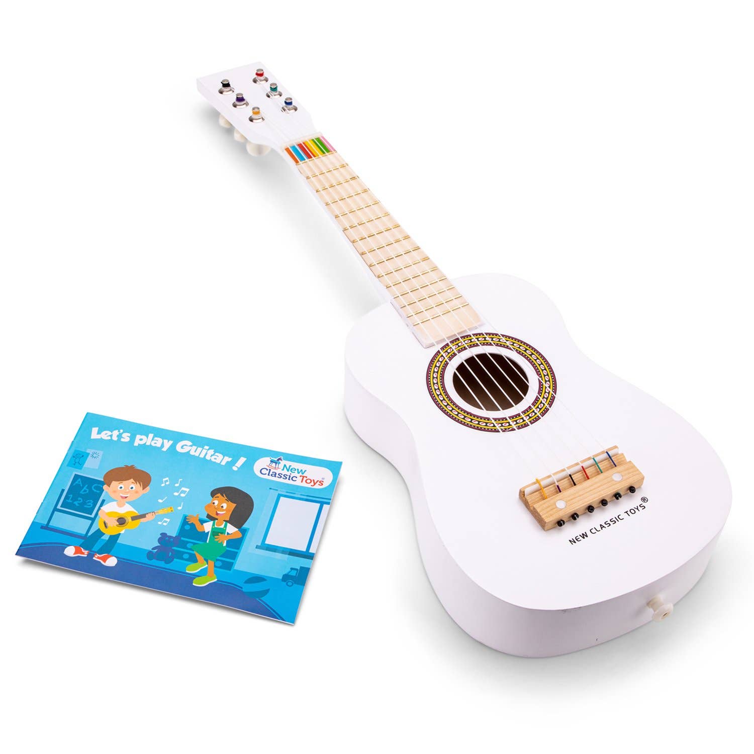 New Classic Toys EU - Wholesale Musical Toy - Kids & Baby - Guitar - White0