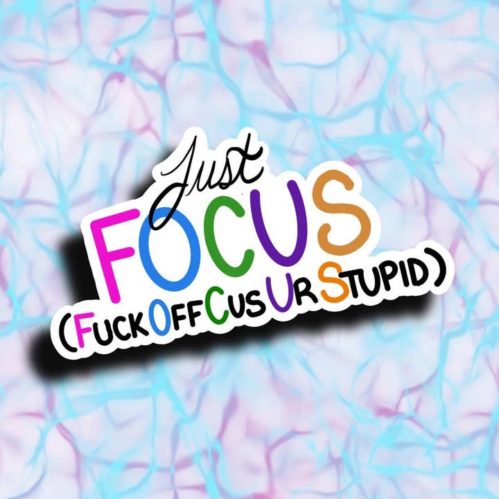 Autocollant d'utilisation polyvalente Focus pour la vente par Always by Ashley Design