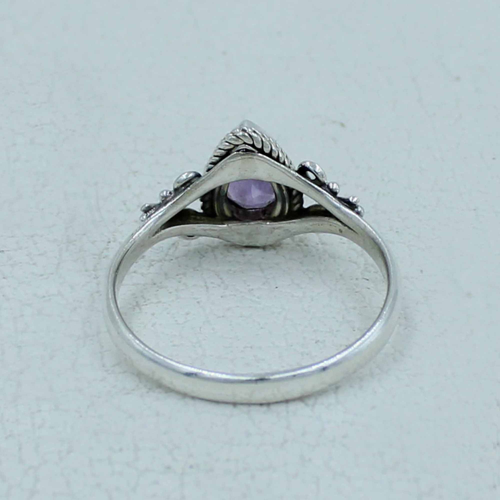 Silvex Jewelry - Wholesale Engagement Ring - Solitaire Citrine Engagement Ring in Sterling Silver8