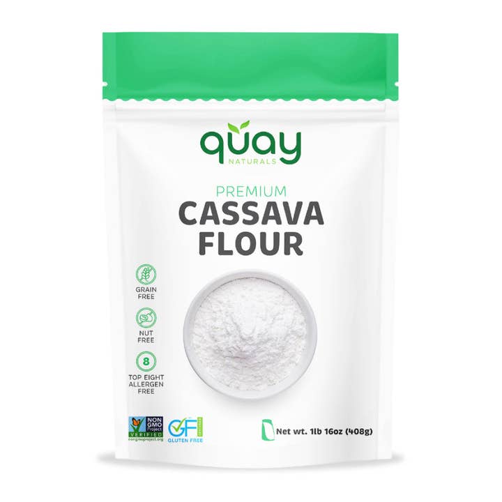 farina di manioca per la vendita all'ingrosso da parte di Quay Naturals