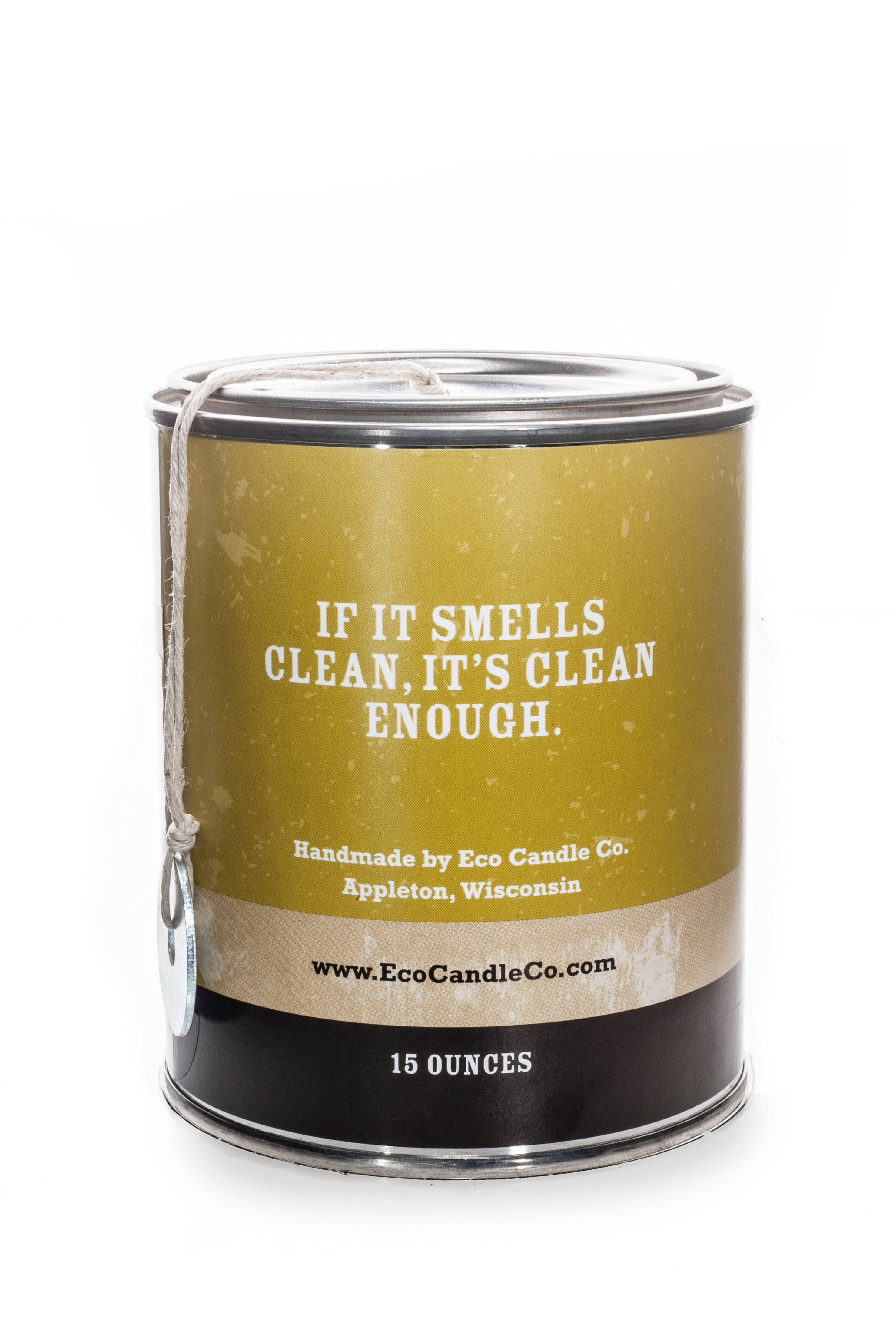 Eco Candle Company - Wholesale Jar/Filled Candle - The MANdle DIRTBAG | citrus odor eliminator1