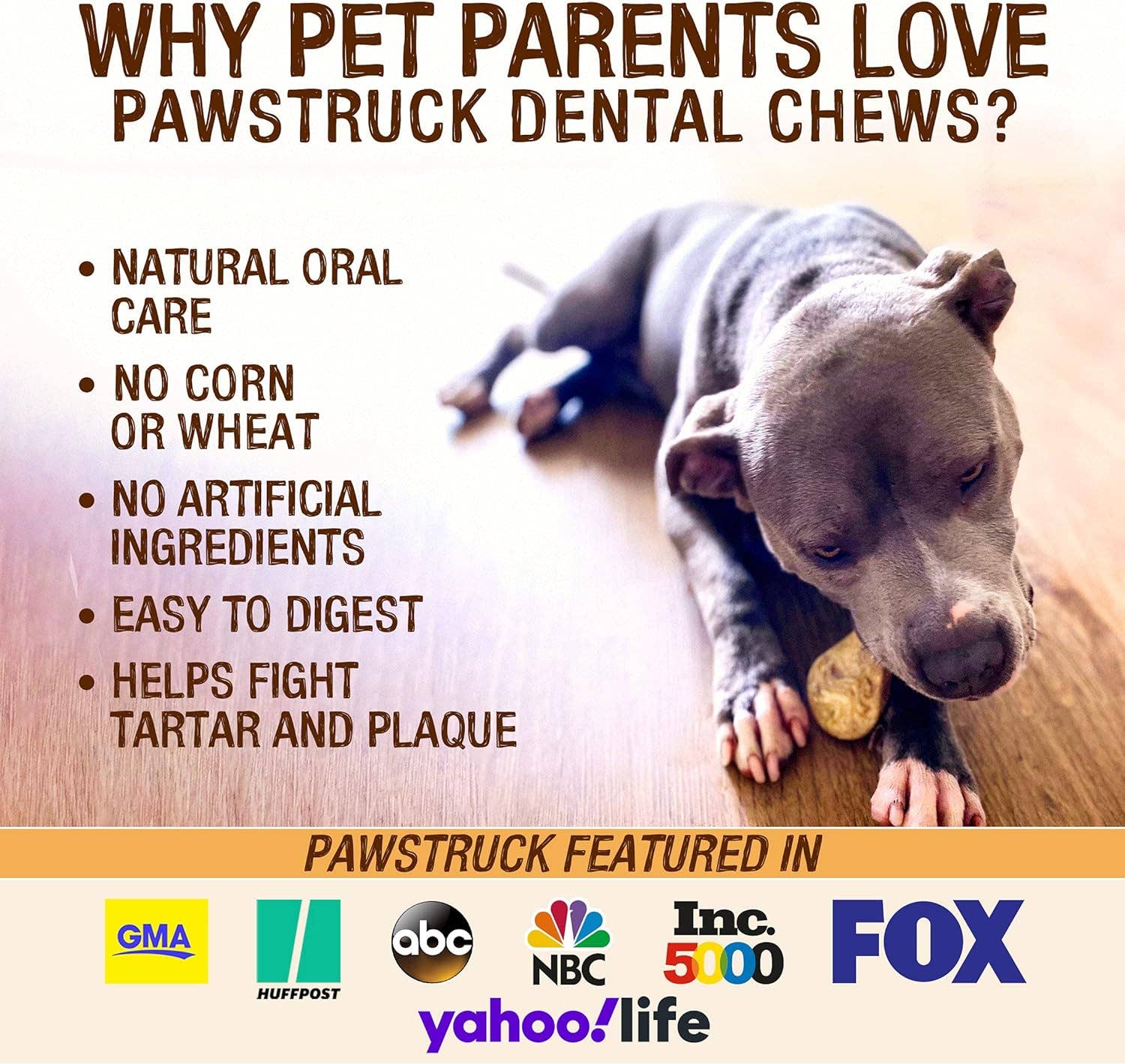 Pawstruck - Wholesale Pet Treats - Dog - Natural Dental Chews - 30 Pack2