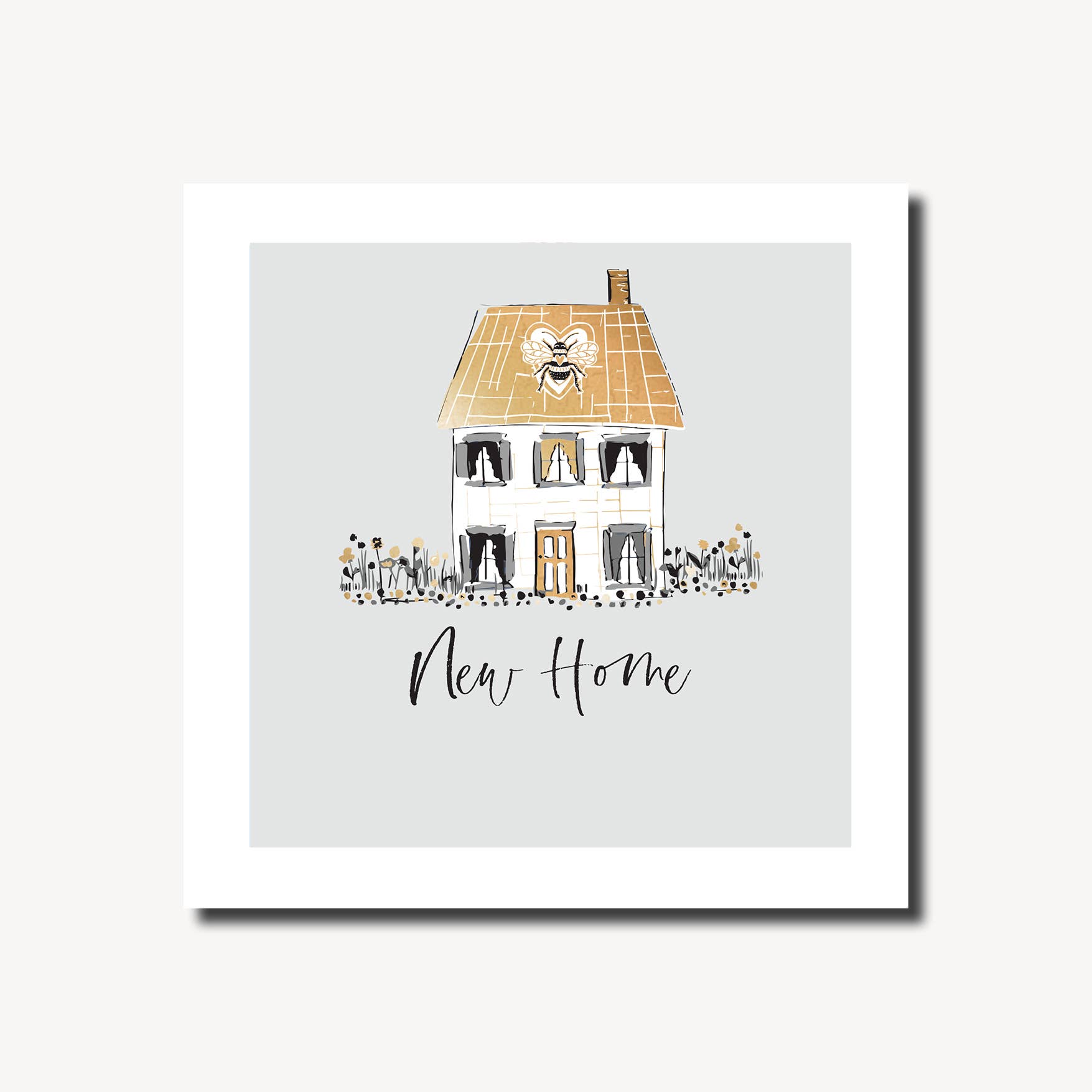 Marina B – wholesale Everyday greeting card – Marina Bee New Home Square Greeting Card0