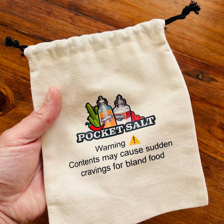 Pocket Salt - Wholesale Gift Bag - Cotton Drawstring Bag