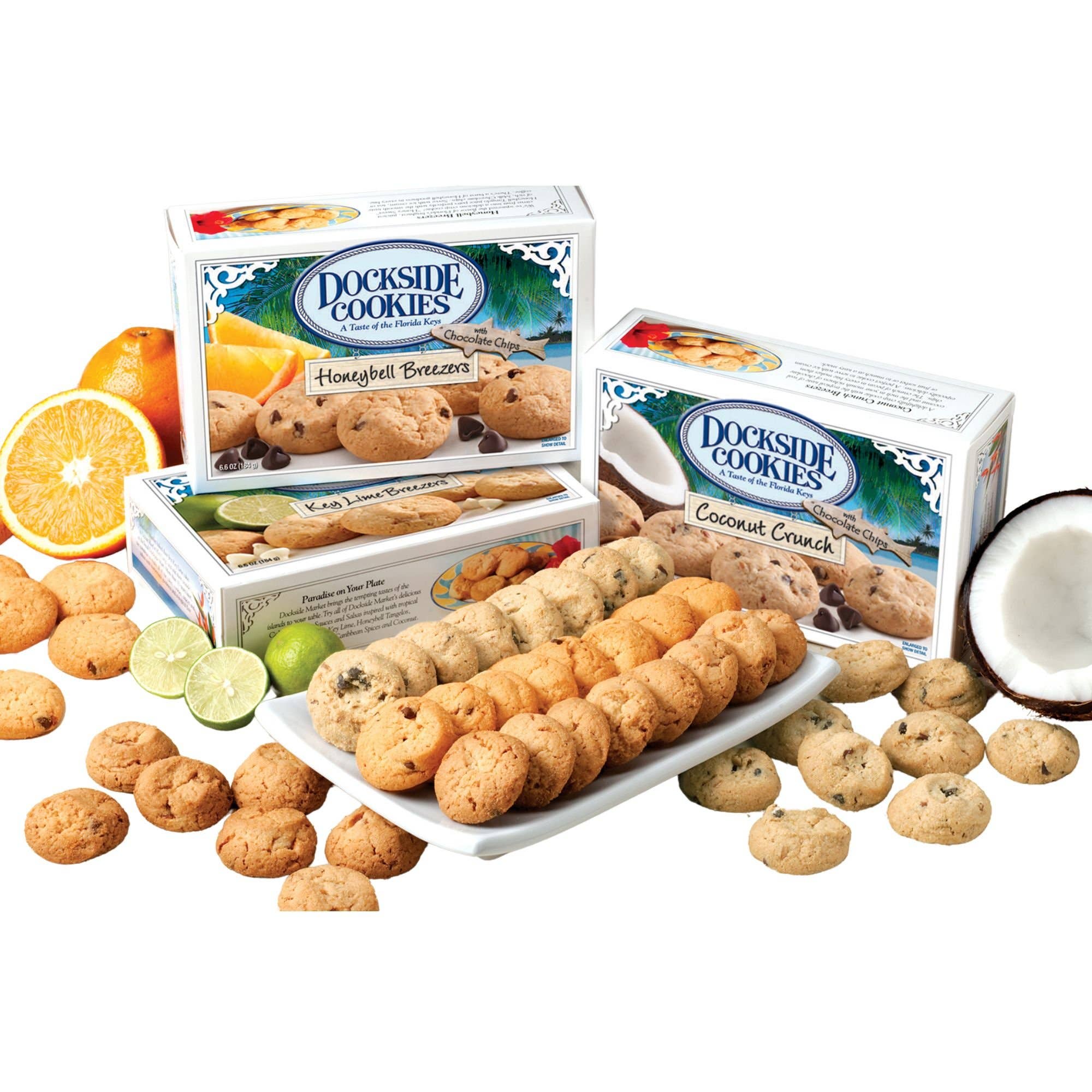 Dockside Market - Wholesale Cookie - Dockside Market- Coconut Crunch Cookies-(6oz Box)2