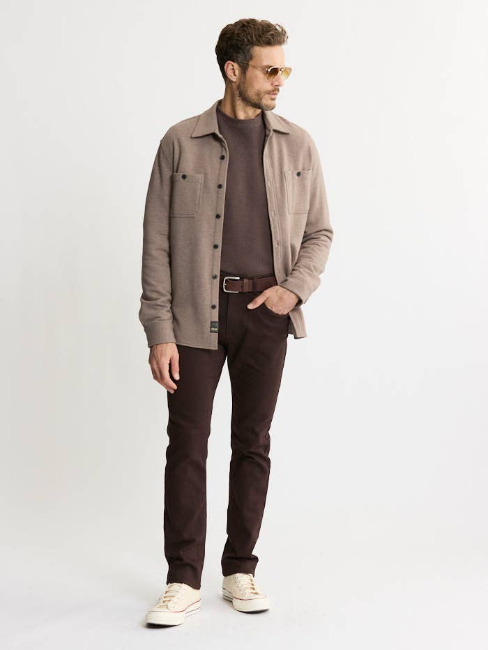 JACHS NY - Wholesale Button Down Shirt - Men's - Soft Touch Fleece Workshirt19