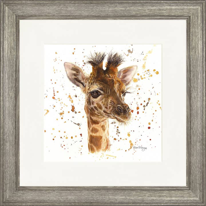 Gemima Square Framed Print (13" or 19") for wholesale by Bree Merryn Art Ltd