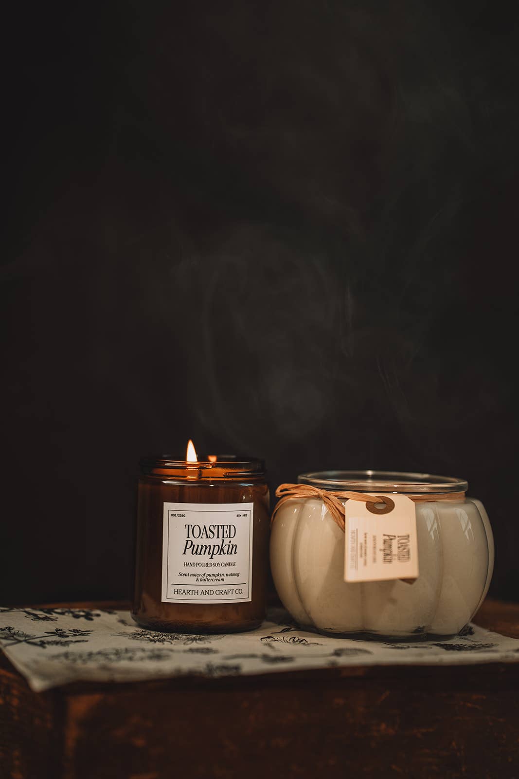 Hearth and Craft Candle Co. - Wholesale Jar/Filled Candle - TOASTED PUMPKIN17