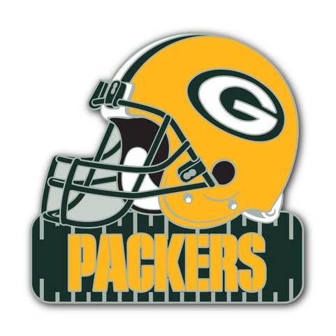 NFL Green Bay Packers Helmet Lapel Pin for wholesale by Mojo Licensing