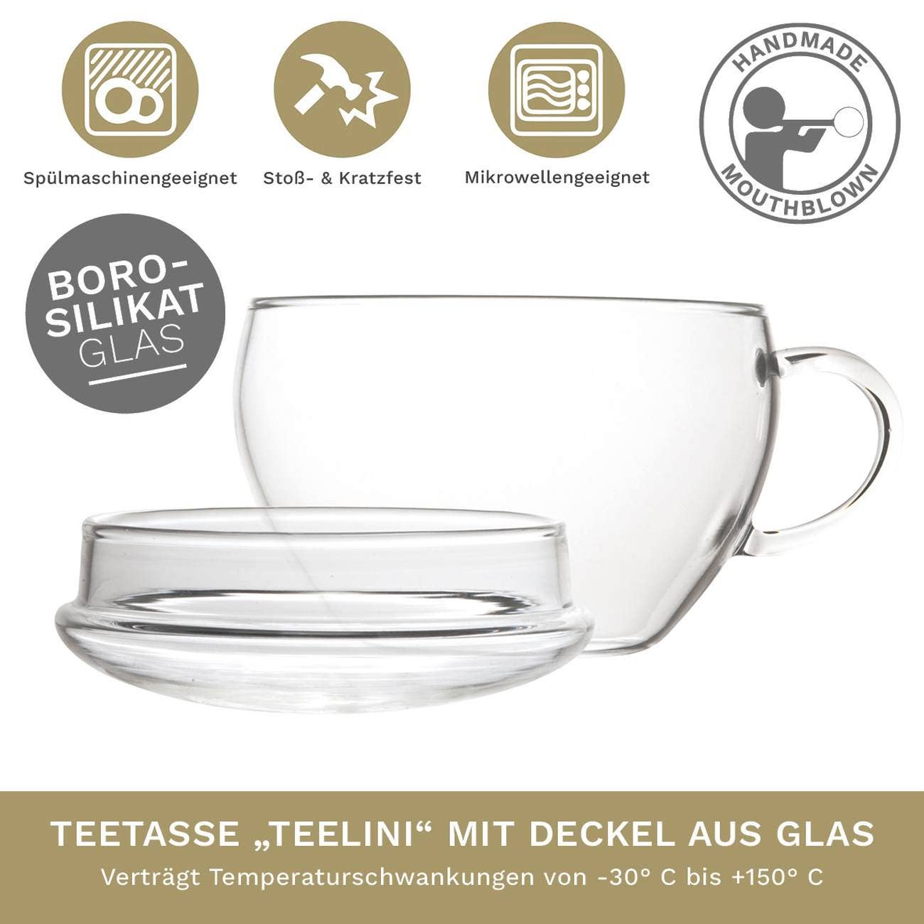 Creano - Wholesale Coffee/Tea Cup - Teelini teacup 200ml; single2
