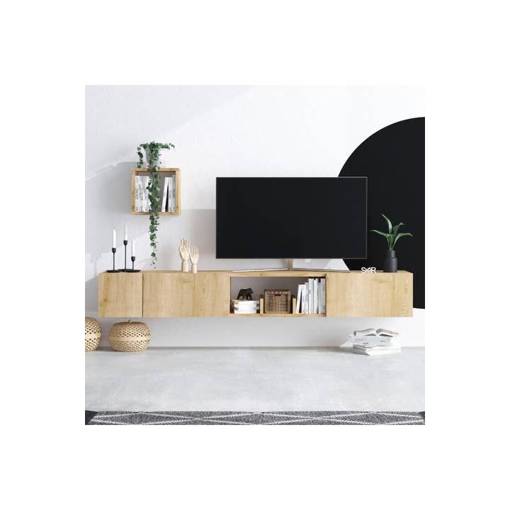 Multi Colored Decormet Avior TV Unit - Dec0062 for wholesale on Faire6