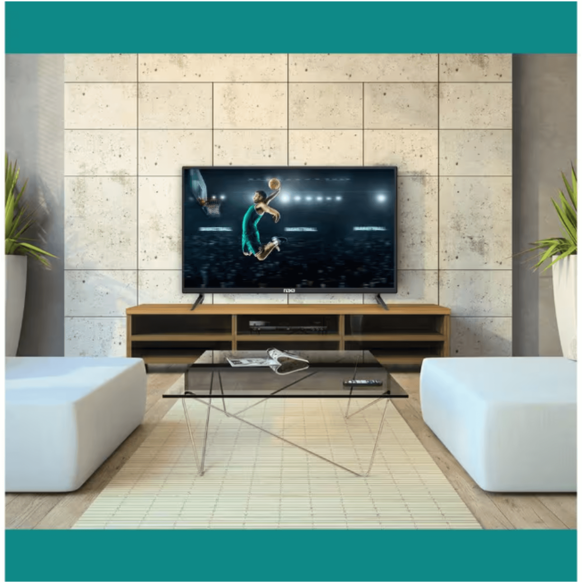JupiterGear Home - Venta al por mayor Artículo decorativo de mesa - Televisor LED HD Naxa de 32" (81 cm) con pantalla panorámica 720p y sintonizador3