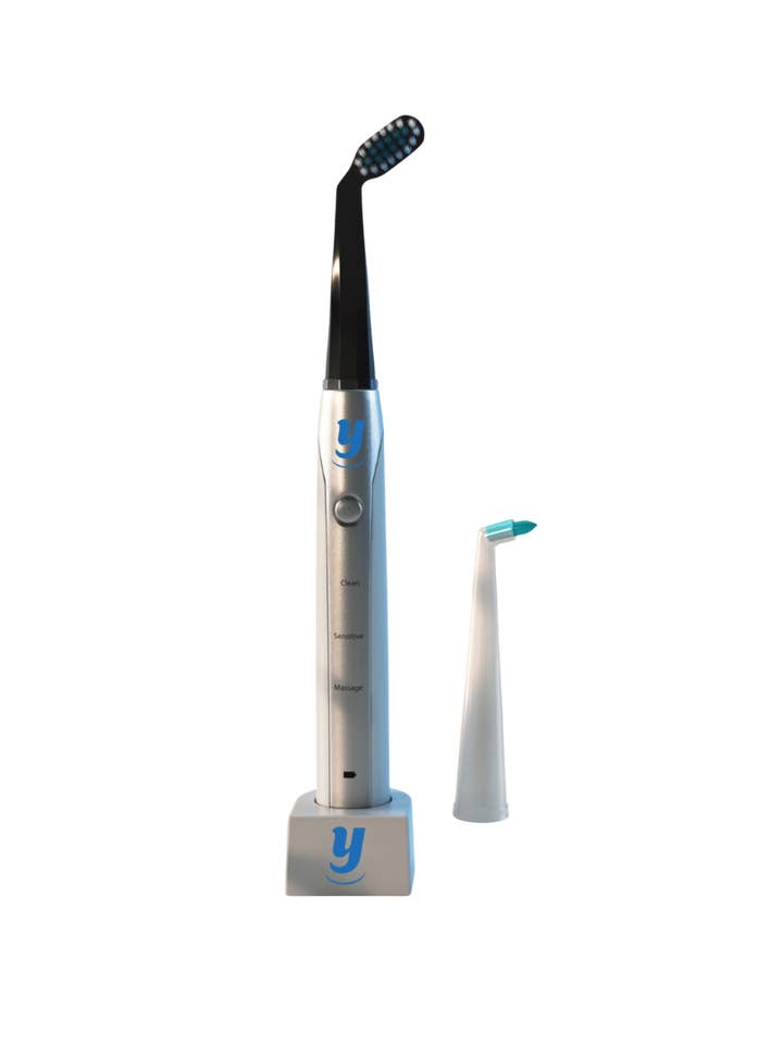 Y Sonic Toothbrush System for wholesale by Curvy Oral Care
