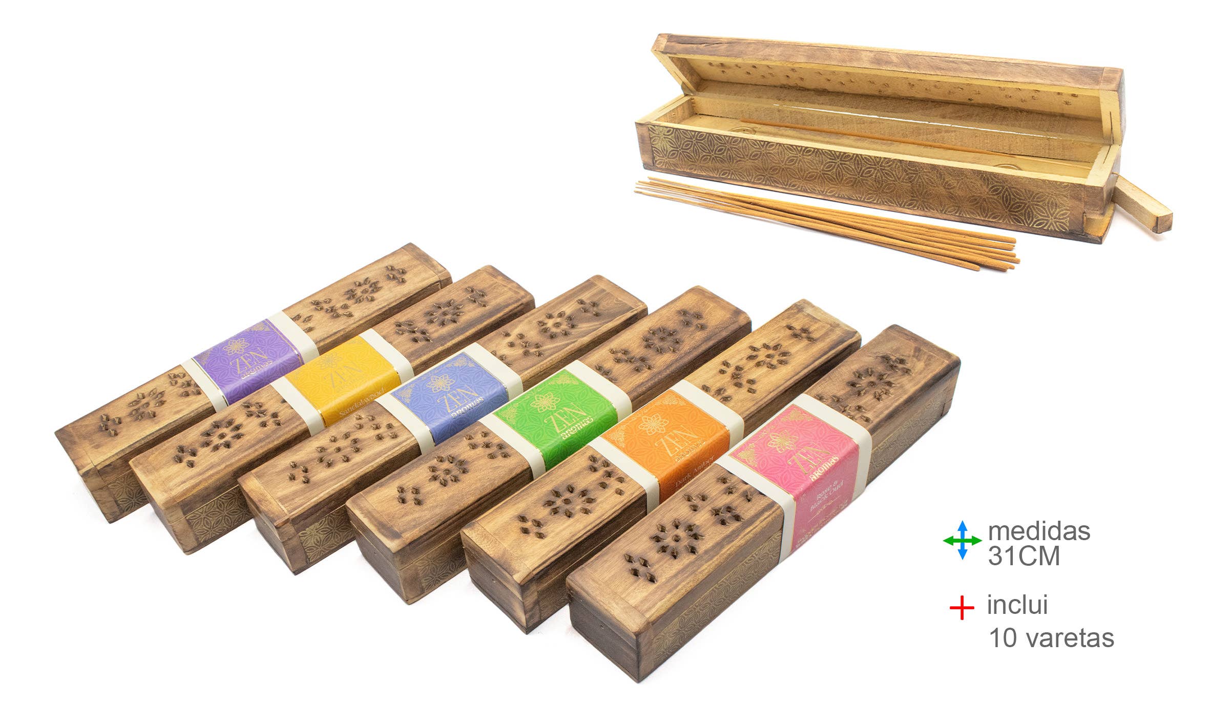 Esoterica Arte - Wholesale Incense - Porta Inc. Zen Line + 10 Sticks (6 units)0