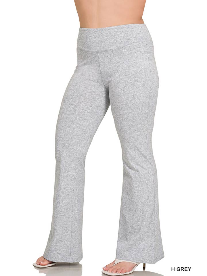 42POPS - Wholesale Athletic pants – Women′s - , PLUS size Flare leggings yoga pants