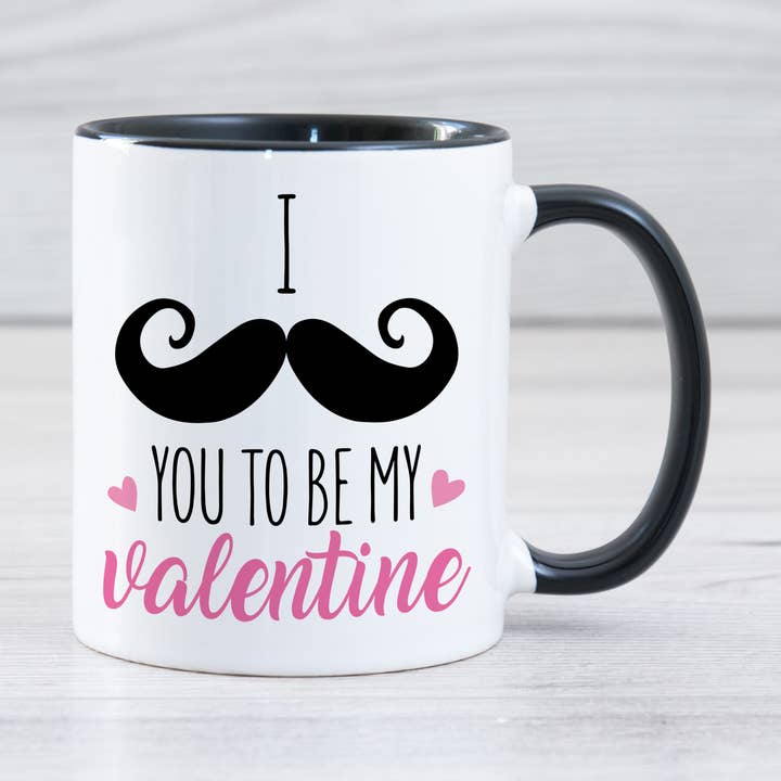 Je vous moustache pour être ma Saint-Valentin pour la vente par Sd creations