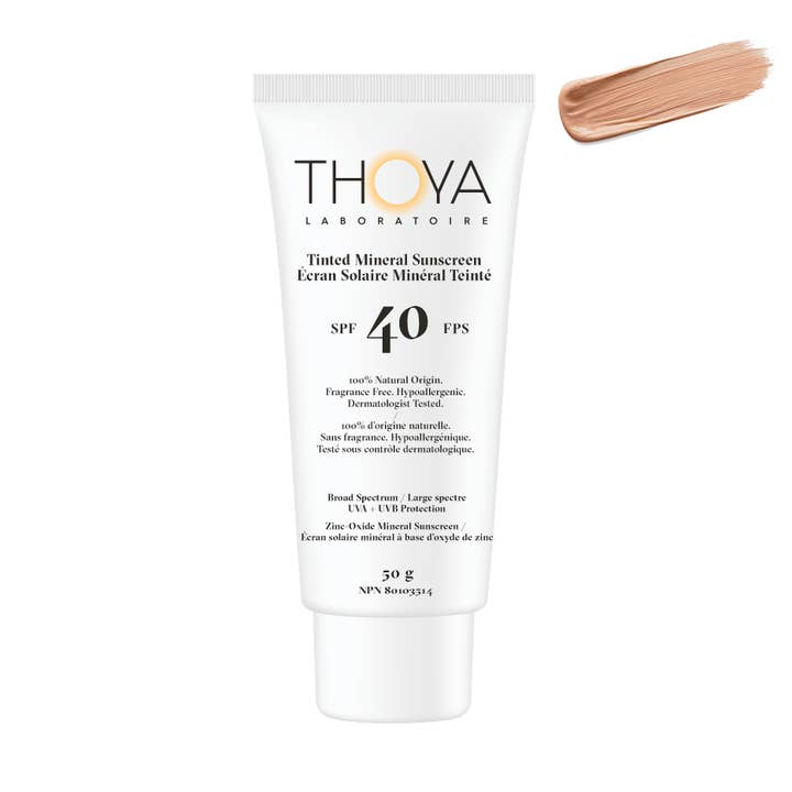Thoya Laboratoire - Vendita all'ingrosso Creme solari - Schermo solare minerale colorato tutto naturale SPF 40 tinta1 Porcellana0