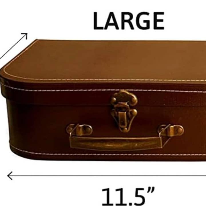 Large Brown Suitcase   for wholesale by WALD IMPORTS