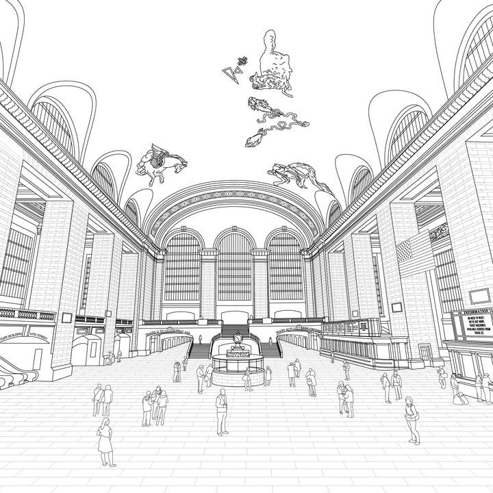 Color Our Town - Wholesale Coloring Book - Kids & Baby - Color NYC coloring book