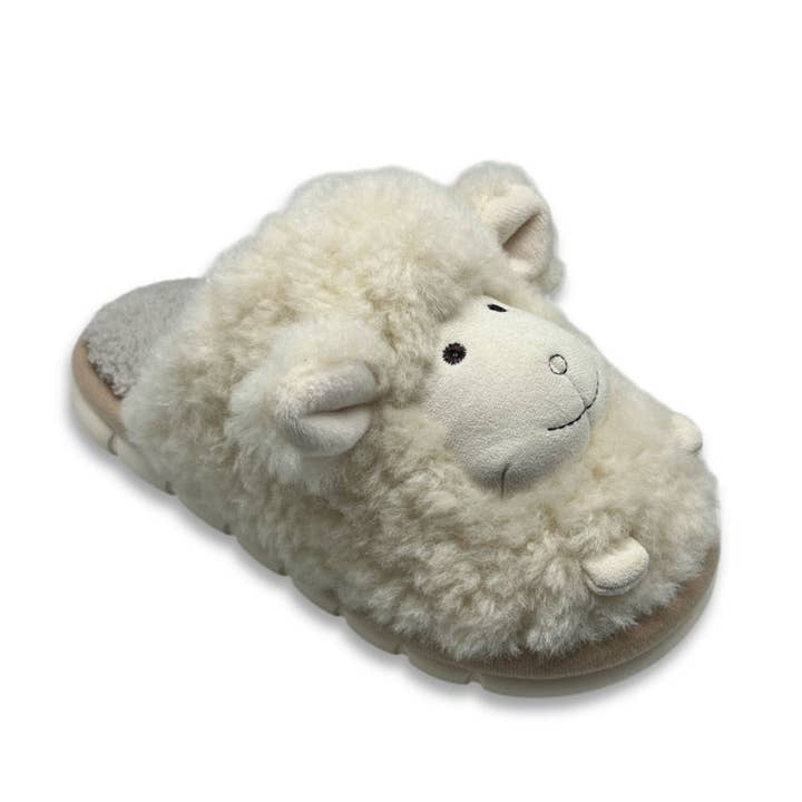 Women's Indoor Slippers Sheep Beige Gatts for wholesale by BeShoes Distribuição